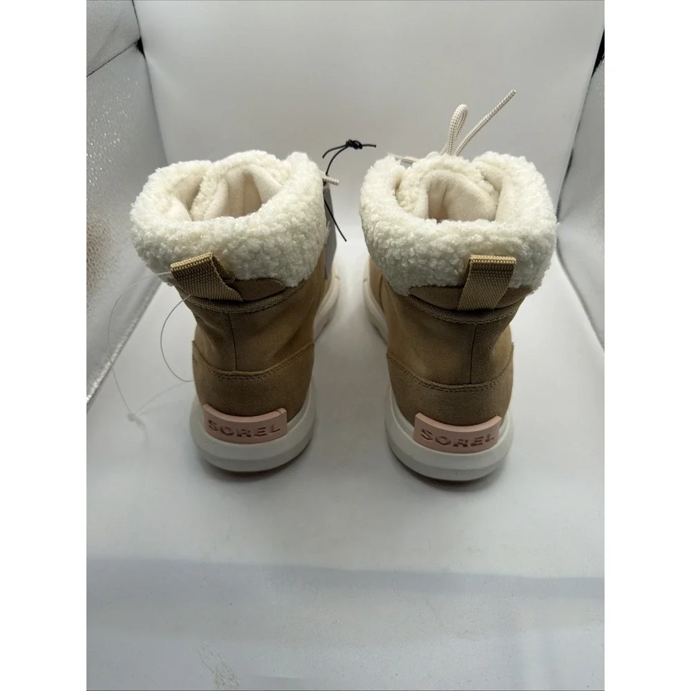 Sorel Explorer II Carnival Cozy Waterproof Women's Boots‎ Canoe/Sea Salt Size 9
